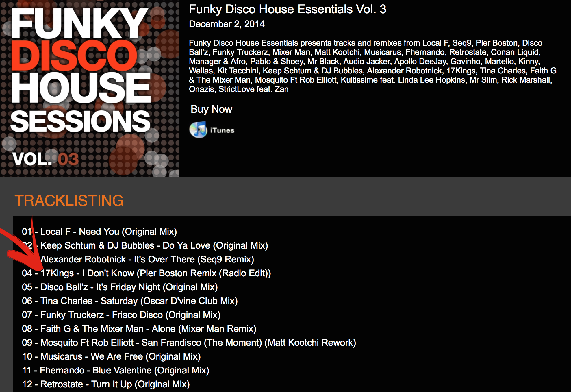 ARTISTI MUSIC SELECTION